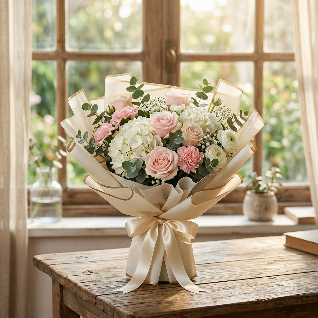 Grand Pink & White Opulence Bouquet