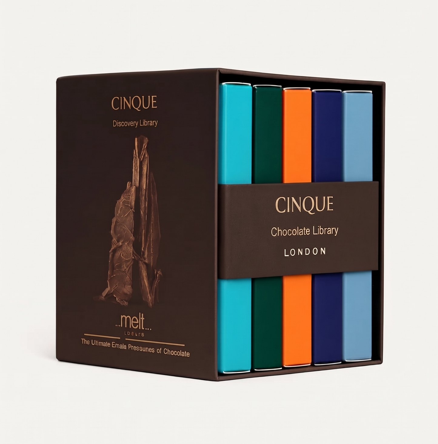 CINQUE Dark Chocolate & Vegan Chocolate Library