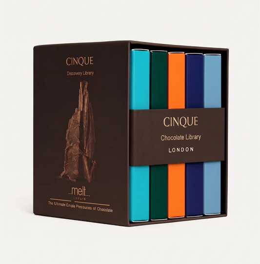 CINQUE Dark Chocolate & Vegan Chocolate Library
