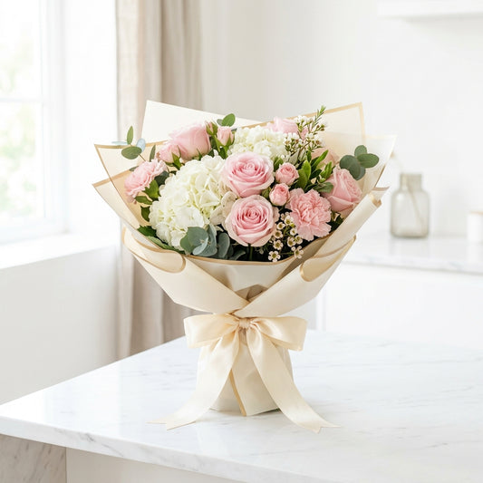Grand Pink & White Opulence Bouquet