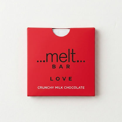 Love Crunchy Milk Chocolate Bar by Melt