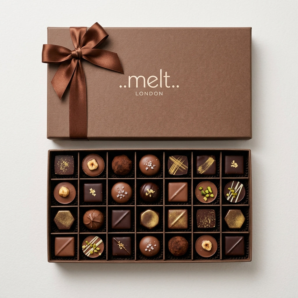 Chocolatier Gift Box of 28 Pieces by Melt