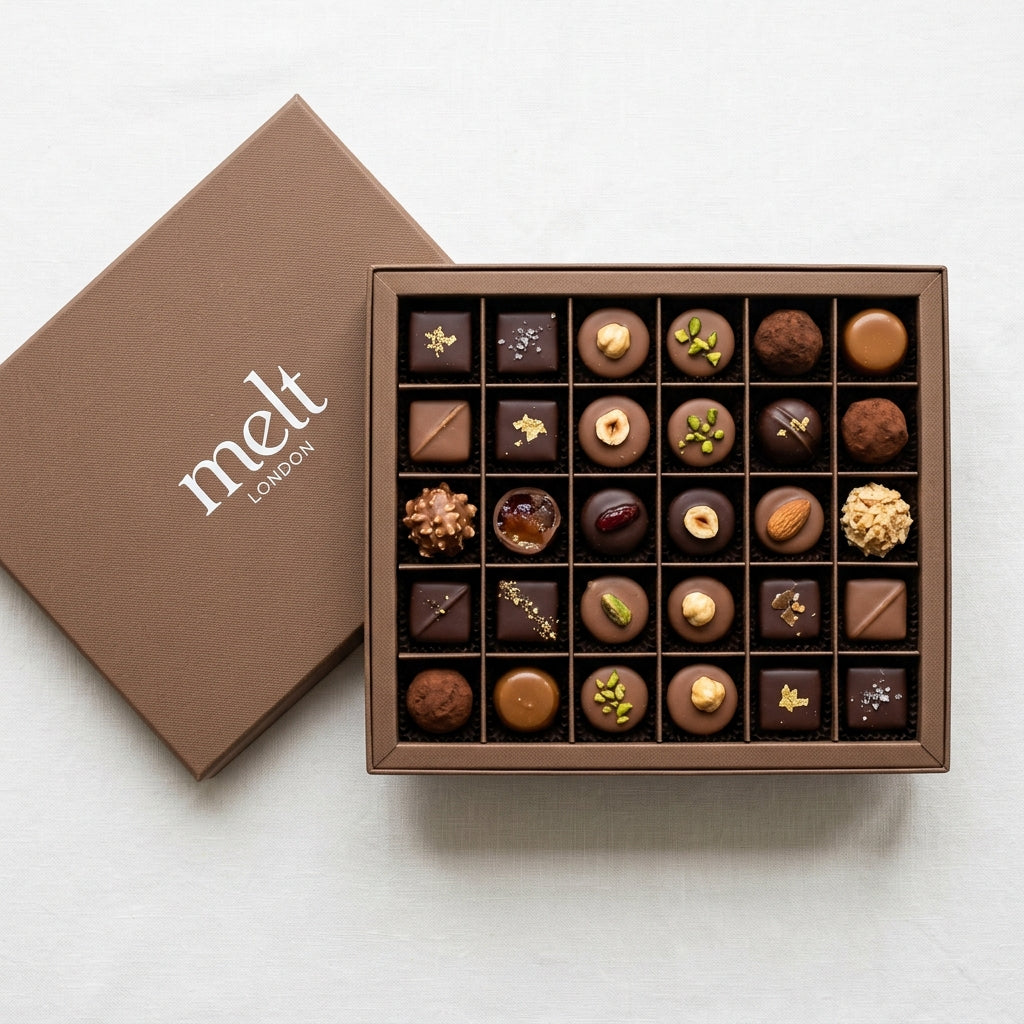 Chocolatier Gift Box of 28 Pieces by Melt