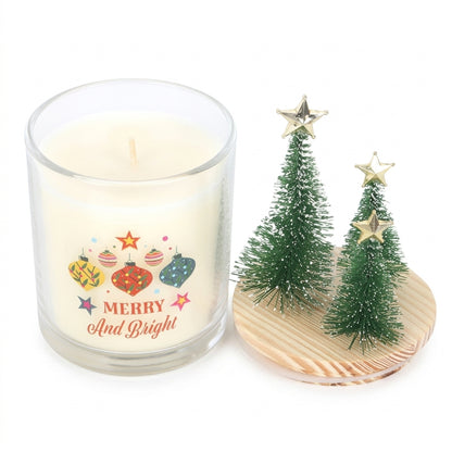 Merry & Bright: Cinnamon & Spice Christmas Tree Candle