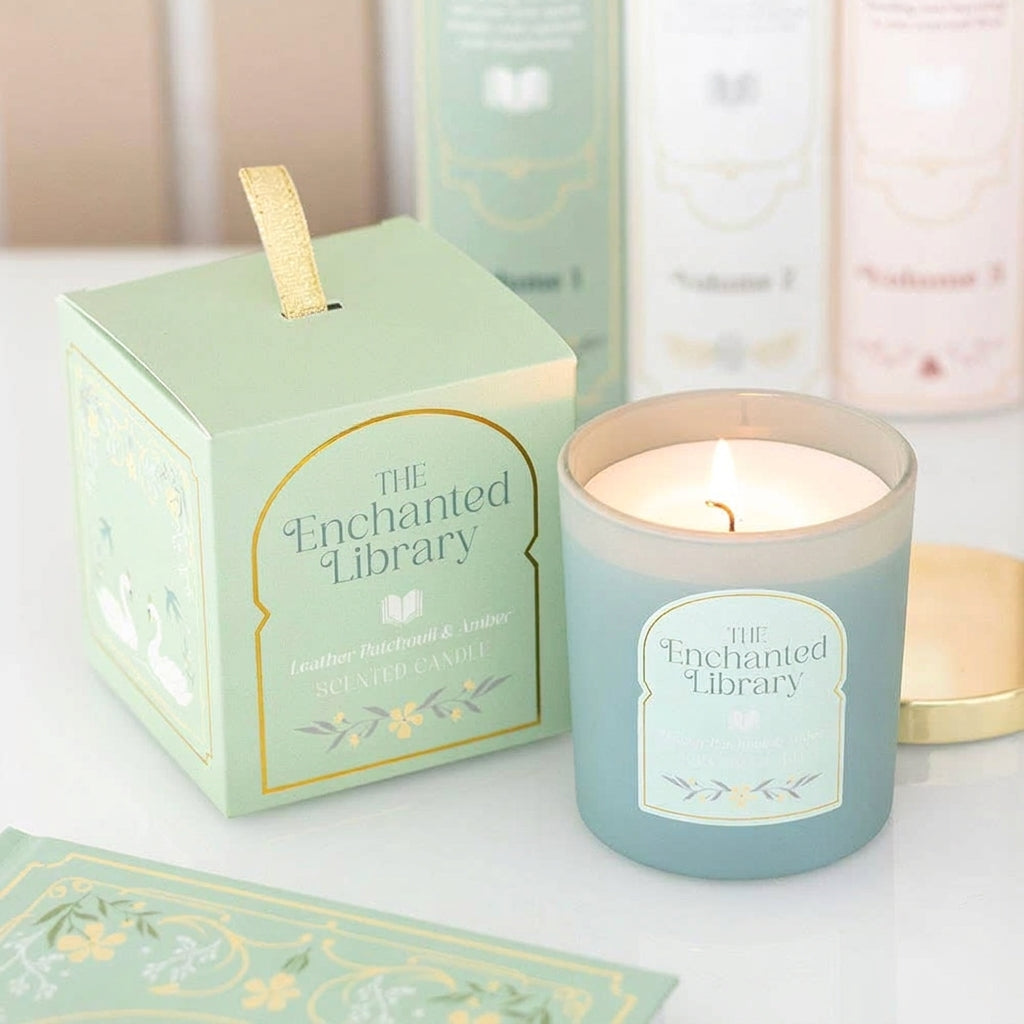 The Enchanted Library Luxury Artisan Candle