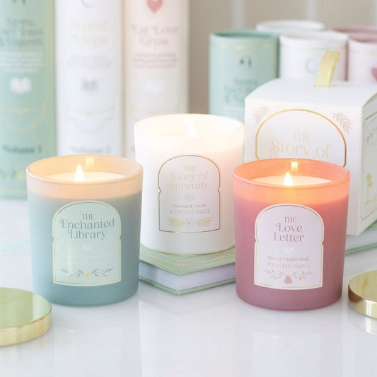 The Enchanted Library Luxury Artisan Candle